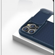 Nillkin Textured S Magnetic Rugged Case - хибриден удароустойчив кейс с MagSafe за iPhone 14 Pro Max (черен) 9