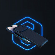 Nillkin Textured S Magnetic Rugged Case - хибриден удароустойчив кейс с MagSafe за iPhone 14 Pro Max (черен) 5