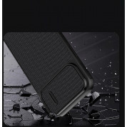Nillkin Textured S Magnetic Rugged Case - хибриден удароустойчив кейс с MagSafe за iPhone 14 Pro Max (черен) 6