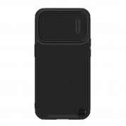 Nillkin Textured S Magnetic Rugged Case - хибриден удароустойчив кейс с MagSafe за iPhone 14 Pro (черен)