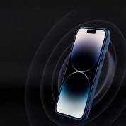 Nillkin Textured S Magnetic Rugged Case - хибриден удароустойчив кейс с MagSafe за iPhone 14 Pro (черен) 7