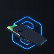 Nillkin Textured S Magnetic Rugged Case - хибриден удароустойчив кейс с MagSafe за iPhone 14 (черен) 8