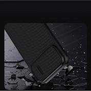 Nillkin Textured S Magnetic Rugged Case - хибриден удароустойчив кейс с MagSafe за iPhone 14 (черен) 7