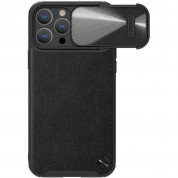 Nillkin CamShield Leather S Case for iPhone 14 Pro Max (black)