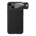 Nillkin CamShield Leather S Case - хибриден удароустойчив кожен кейс с поставка против изпускане за iPhone 14 (черен) 1