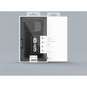 Nillkin Qin Book Pro Leather Flip Case - кожен калъф, тип портфейл за iPhone 14 Pro Max (син) 11