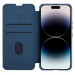 Nillkin Qin Book Pro Leather Flip Case - кожен калъф, тип портфейл за iPhone 14 Pro (син) 5