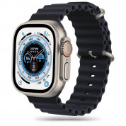 Tech-Protect Iconband Pro Silicone Sport Band - силиконова каишка за Apple Watch 42мм, 44мм, 45мм, Ultra 49мм (черен)