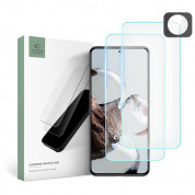 Tech-Protect Supreme Protection Set - комплект 2 броя стъклено защитно покритие за дисплея и стъклено защитно покритие за камерата на Xiaomi 12T Pro (прозрачен)