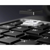 Infiland Rugged Keyboard Stand Case - удароустойчив кейс, с отделяща клавиатура и поставка за Samsung Galaxy Tab S7 Plus, Galaxy Tab S7 FE, Galaxy Tab S8 Plus (черен) 5