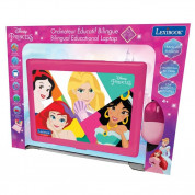Lexibook Disney Princess Bilingual Educational Laptop English and French - образователен детски лаптоп играчка със 124 дейности (английски и френски език) 4