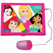 Lexibook Disney Princess Bilingual Educational Laptop English and French - образователен детски лаптоп играчка със 124 дейности (английски и френски език) 1