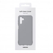 Samsung Soft Clear Cover Case EF-QA047TBEGWW - оригинален TPU кейс за Samsung Galaxy A04s (черен-прозрачен)  4