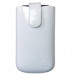 Bugatti SlimCase Leather Case size M - кожен калъф за iPhone 4/4S и мобилни устройства (бял) 1