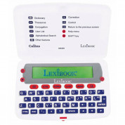 Lexibook Collins English Electronic Dictionary with Thesaurus - английски електронен речник със синоними (бял)
