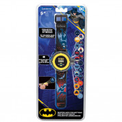 Lexibook Batman Children's Projection Watch with 20 Images - детски часовник със силиконова каишка и проектор (черен-жълт) 3