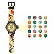 Lexibook Harry Potter Children's Projection Watch with 20 Images - детски часовник със силиконова каишка и проектор (черен-жълт) 1