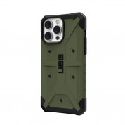 Urban Armor Gear Pathfinder Case - удароустойчив хибриден кейс за iPhone 14 Pro Max (тъмнозелен) 3