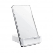 Vivo Wireless Flash Charging Stand 50W - поставка (пад) за безжично зареждане на Qi съвместими устройства (бял)