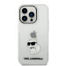 Karl Lagerfeld IML Choupette NFT Case - дизайнерски силиконов кейс за iPhone 14 Pro (прозрачен) 2
