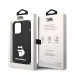 Karl Lagerfeld Liquid Silicone Choupette NFT Case - дизайнерски силиконов кейс за iPhone 14 Pro (черен) 6