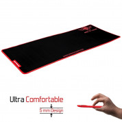 Spirit of Gamer Ultra King Size Gaming Mouse Pad 78х30 cm - геймърска подложка (пад) за мишка и клавиатура (черен) 1