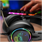 Spirit Of Gamer Elite LED 7.1 Gaming Headset H10 - RGB гейминг слушалки с микрофон и USB връзка (черен) 4