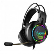 Spirit Of Gamer Elite LED 7.1 Gaming Headset H10 - RGB гейминг слушалки с микрофон и USB връзка (черен)
