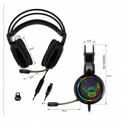 Spirit Of Gamer Elite LED 7.1 Gaming Headset H10 - RGB гейминг слушалки с микрофон и USB връзка (черен) 3