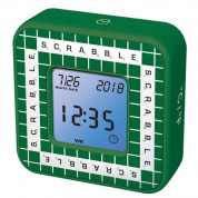 Lexibook Scrabble Clock - детски часовник с аларма (зелен-бял)