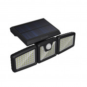 Blitzwolf LED Solar Lamp With Outdoor Sensor BW-OLT9 - външна соларна LED лампа със сензор за движение (черен)