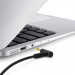 Dudao L11 Angled Aux Audio Cable - качествен 3.5 мм. аудио кабел (100 см) (черен) 6