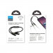Joyroom Audio Splitter Cable Mic And Headphones - аудио разклонител (сплитер) за мобилни устройства с 3.5 мм стерео-жак (20 см) (черен) 5