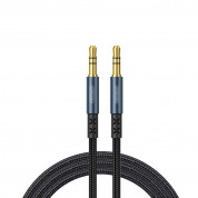 Joyroom Stereo Audio Aux Cable - качествен 3.5 мм. аудио кабел (150 см) (син)