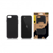 Tactical Blast Pit Cover - хибриден удароустойчив текстилен кейс за iPhone SE (2022), iPhone SE (2020), iPhone 8, iPhone 7 (черен) 2