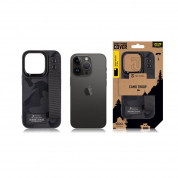Tactical Camo Troop Cover for iPhone 14 Pro (black) 2
