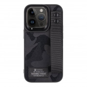 Tactical Camo Troop Cover for iPhone 14 Pro (black)