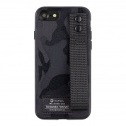 Tactical Camo Troop Cover for iPhone SE (2022), iPhone SE (2020), iPhone 8, iPhone 7 (black)
