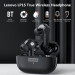 Lenovo LP1S ANC TWS Earphones - безжични блутут слушалки със зареждащ кейс (черен) 2