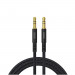 Joyroom Stereo Audio Aux Cable - качествен 3.5 мм. аудио кабел (100 см) (черен) 1