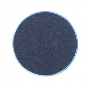 4smarts Wireless Charger VoltBeam Style 15W - поставка (пад) за безжично зареждане на Qi съвместими мобилни устройства (син) 2