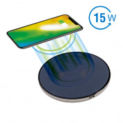 4smarts Wireless Charger VoltBeam Style 15W (blue)