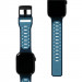 Urban Armor Gear Civilian New Strap - изключително здрава силиконова каишка за Apple Watch 42мм, 44мм, 45мм, Ultra 49мм (син) 6