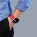 Dux Ducis Silicone Magnetic Strap (Chain Version) - магнитна силиконова каишка за Apple Watch 42мм, 44мм, 45мм, Ultra 49мм (червен) 6