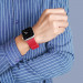 Dux Ducis Silicone Magnetic Strap (Chain Version) - магнитна силиконова каишка за Apple Watch 42мм, 44мм, 45мм, Ultra 49мм (червен) 2