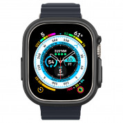 Spigen Thin Fit Case - качествен твърд кейс за Apple Watch Ultra 49мм (черен) 7