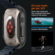 Spigen Thin Fit Case - качествен твърд кейс за Apple Watch Ultra 49мм (черен) 12