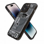 Spigen Ultra Hybrid Zero One MagSafe Case - хибриден кейс с висока степен на защита с MagSafe за iPhone 14 Pro (черен)  1