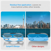 Spigen Optik Lens Protector - комплект 2 броя предпазни стъклени протектора за камерата на iPhone 14 Pro, iPhone 14 Pro Max (прозрачен) 13