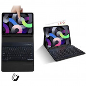 Tech-Protect SC Pen Case and Bluetooth Keyboard - кожен калъф и безжична блутут клавиатура за iPad Pro 11 M2 (2022), iPad Pro 11 M1 (2021), iPad Pro 11 (2020) (розов) 1